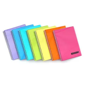 Maruman Sept Color Notebook A5 80 Sheet Purple