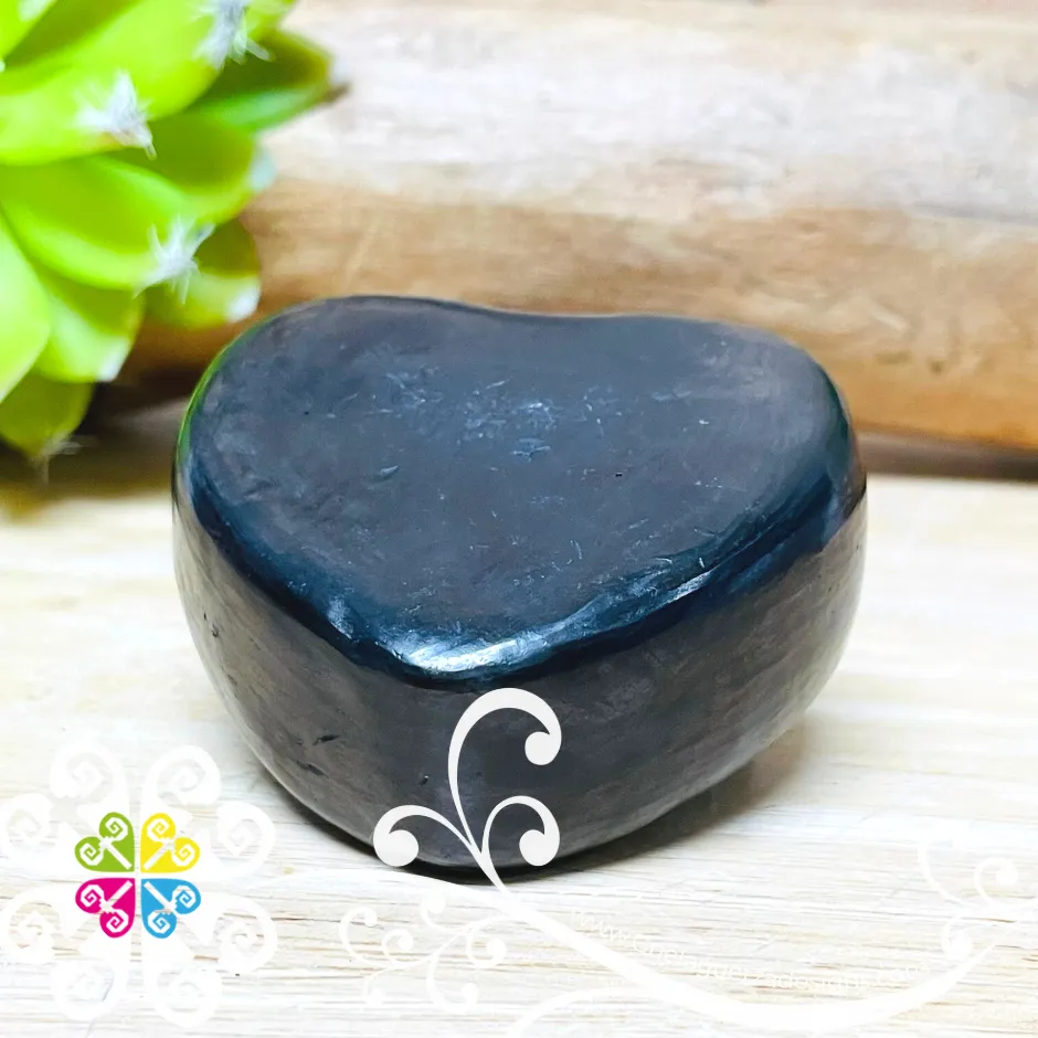 Medium Heart Jewelry Box - Barro Negro Oaxaca