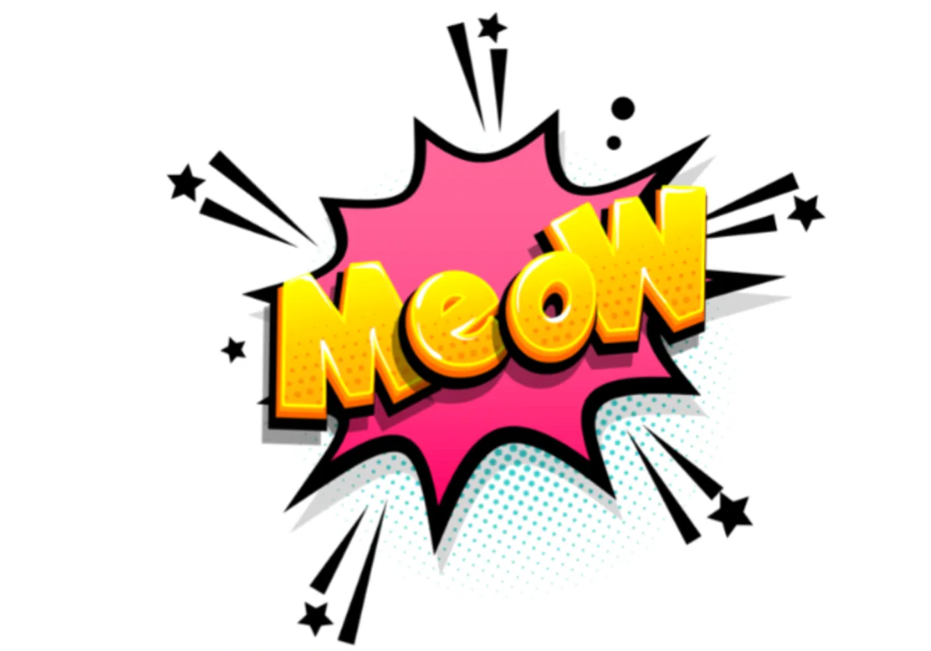 Meow Cat Design Lap Tray by Fabulous Felines