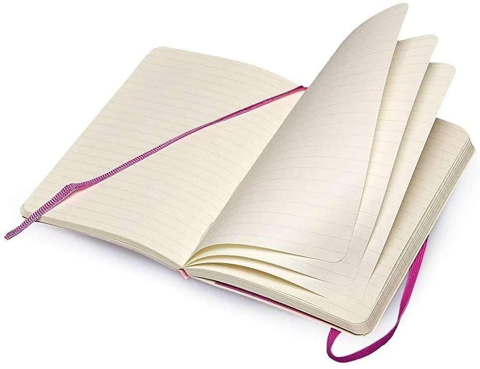 Moleskine Ruled Soft Cover Notebook Pocket Size Purple