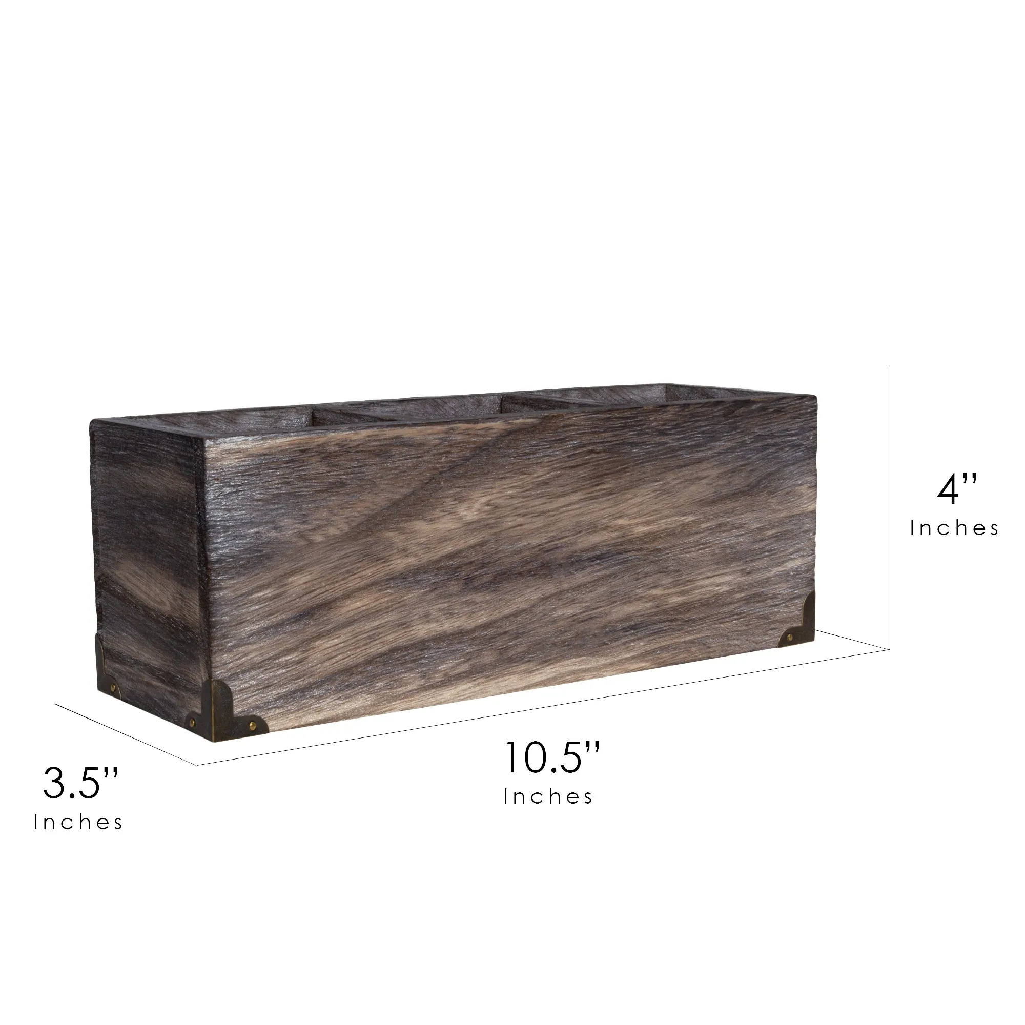 Novelty Wood Desk Organizer  for Pens & Office Supplies - I Speak Fluent Sarcasm