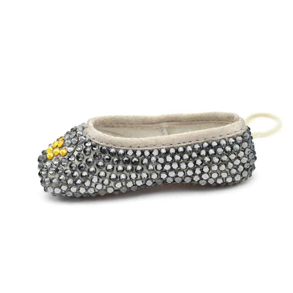 Nutcracker Miniature Pointe Shoe Set of 4 • Ornament, Key Chain or Bag Charm