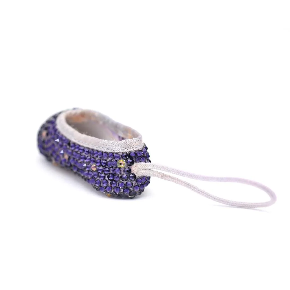 Nutcracker Miniature Pointe Shoe Set of 4 • Ornament, Key Chain or Bag Charm