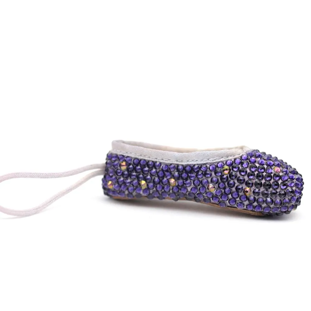 Nutcracker Miniature Pointe Shoe Set of 4 • Ornament, Key Chain or Bag Charm