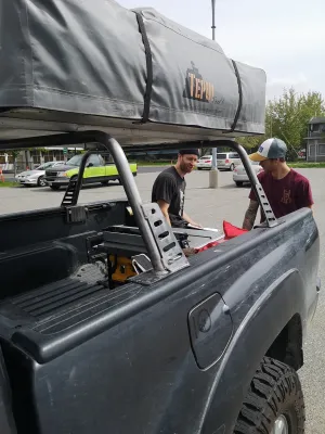 O2 Fabrication 2005  Tacoma Bed Rack