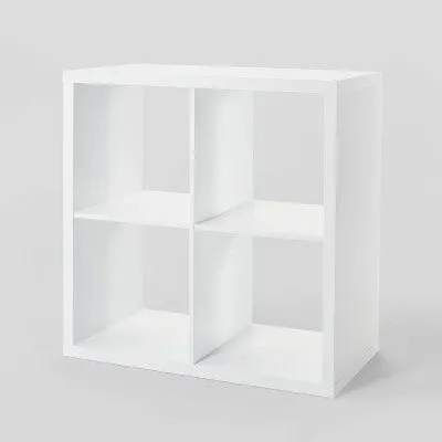 Open Box - 4 Cube Organizer White - Brightroom