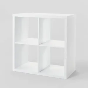 Open Box - 4 Cube Organizer White - Brightroom