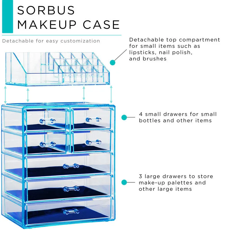 Patricia Makeup Organizer Storage Case