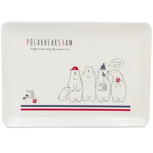 Polar Bears Fam Tray Large 15"x11" (KT761366)