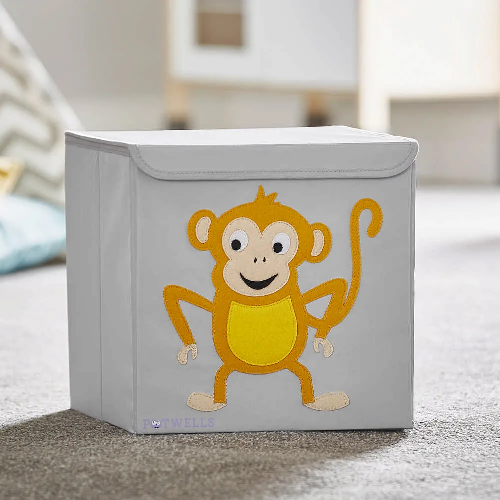 Potwells Storage Box - Monkey