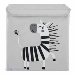 Potwells Storage Box - Zebra
