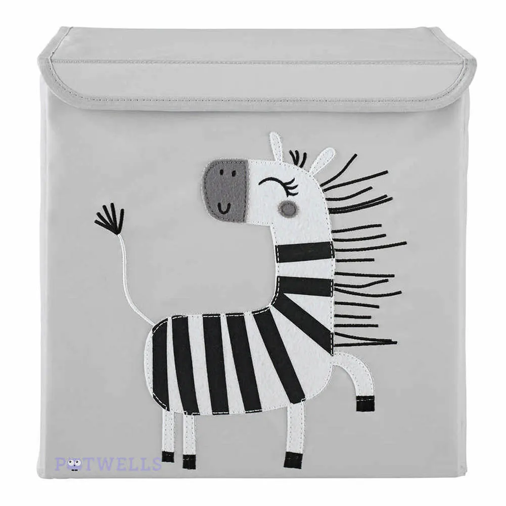 Potwells Storage Box - Zebra
