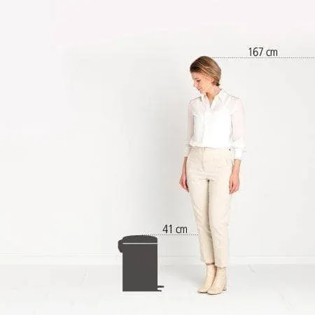 Powerful Blue Pedal Bin - 12 Litre