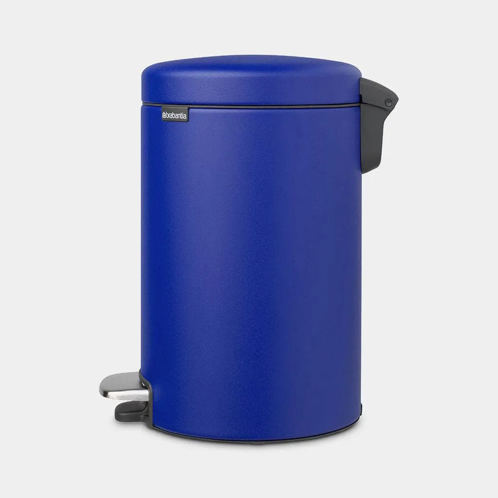 Powerful Blue Pedal Bin - 12 Litre