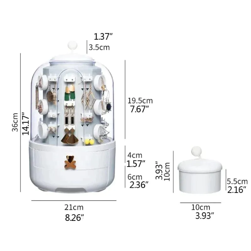 Premium Rotating Jewellery Organizer