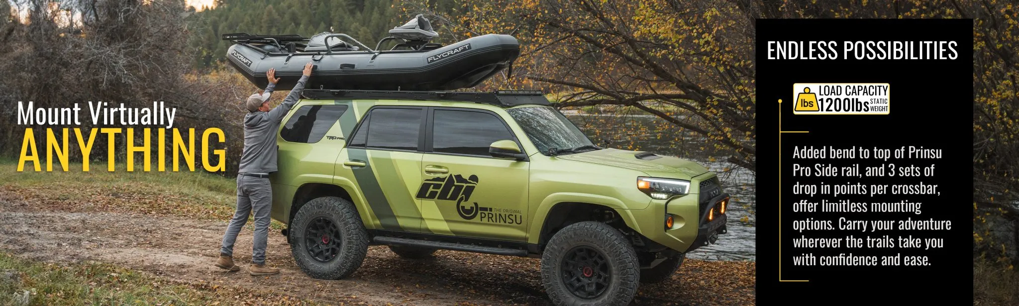 Prinsu PRO 2022  Tundra Roof Rack