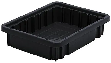 Quantum DG91025CO Conductive Dividable Grid Containers, 8.25" x 10.88" x 2.5"