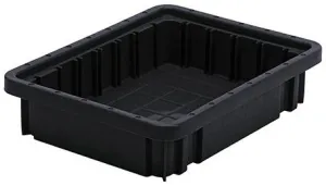 Quantum DG91025CO Conductive Dividable Grid Containers, 8.25" x 10.88" x 2.5"