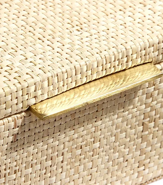 Raffia Jewelry Box
