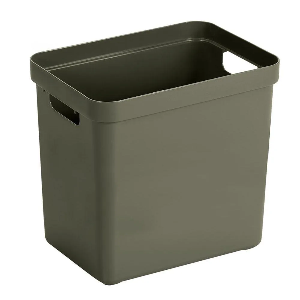 Sigma Home 25L Storage Box Olive