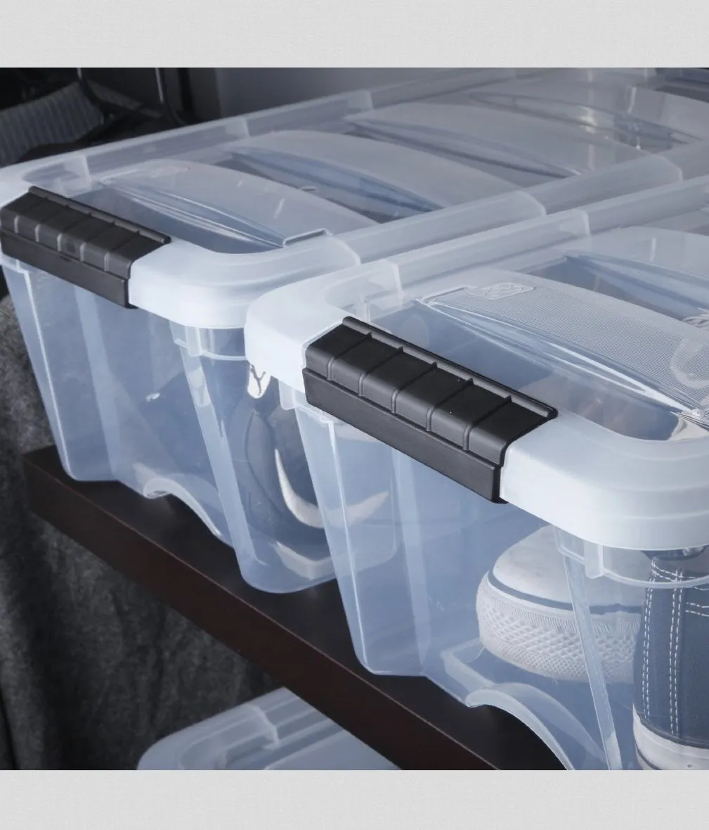 Stack & Pull™ Storage Box - 13 QT, Clear