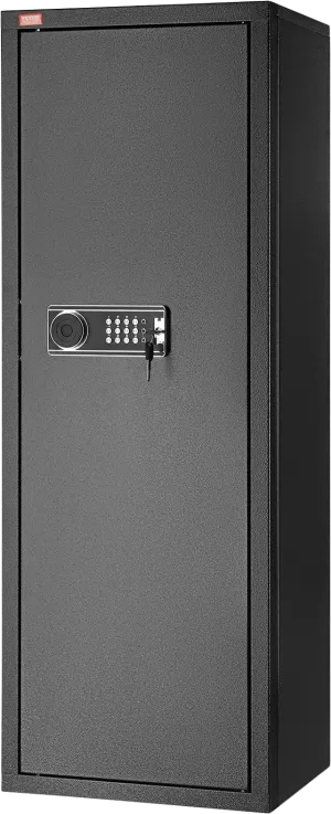 Vevor Gun Safe with Lock & Digital Keypad 8-10 Rifles Quick Access Storage Cabinet New