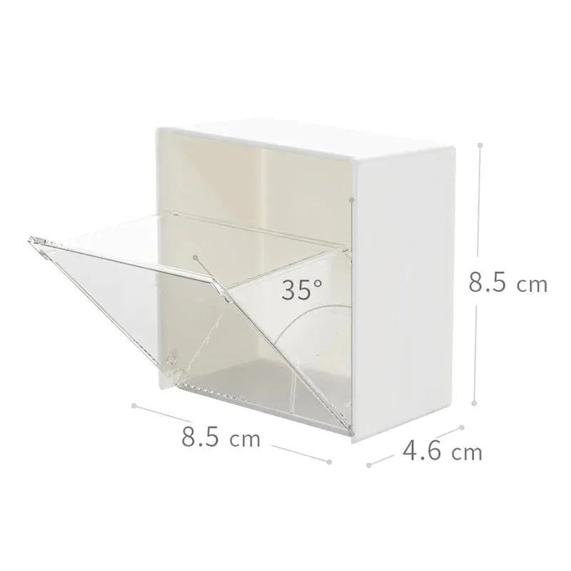 Wall-Mounted Clamshell Storage Box 1 PCS