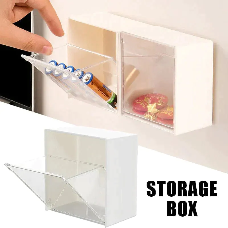Wall-Mounted Clamshell Storage Box 1 PCS